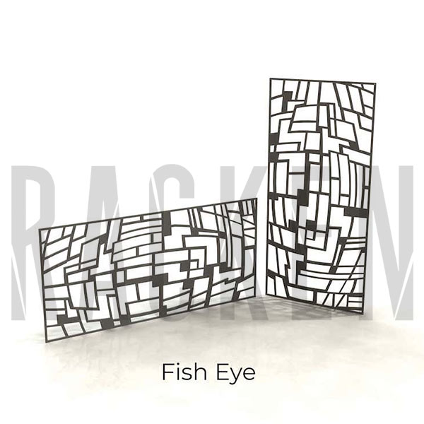 panneau-metal-decoratif-fish-eye