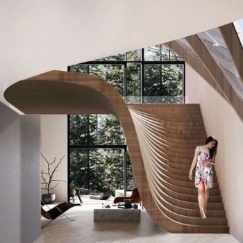 escalier-design-bois