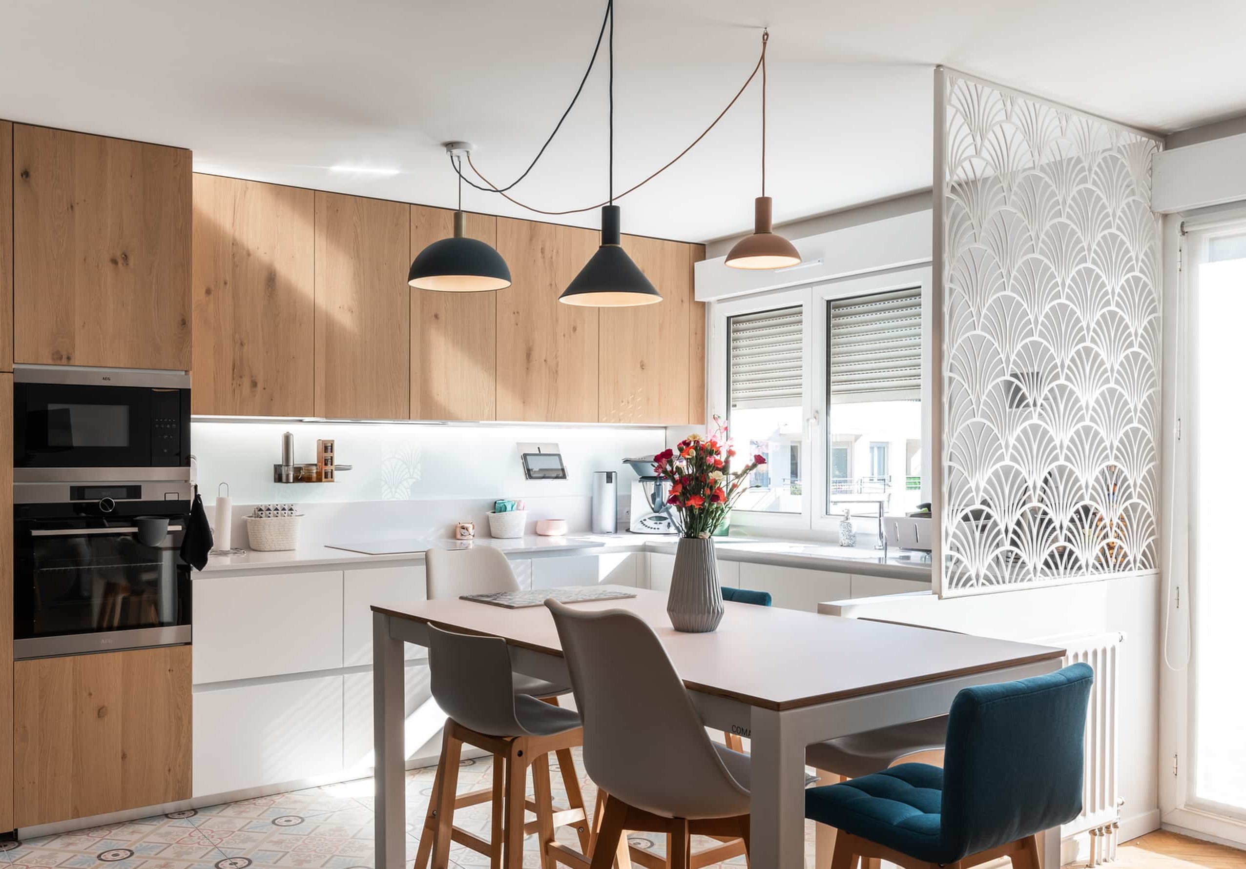 panneau moucharabieh corten